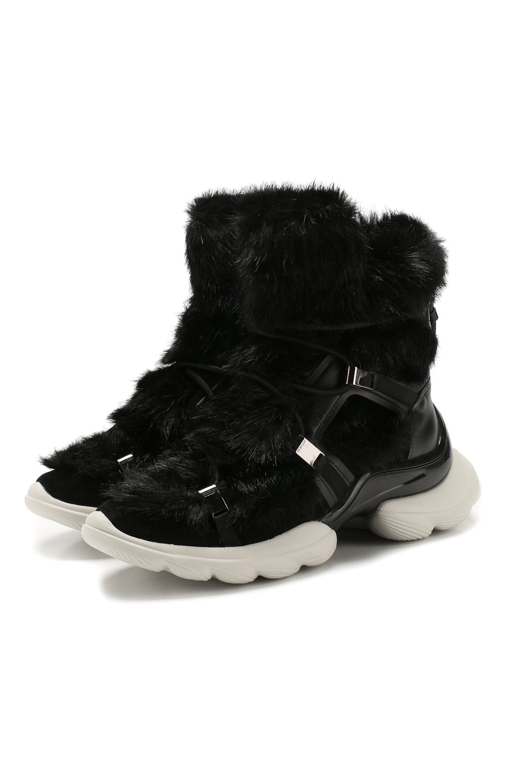 Кожаные сапоги tilda MONCLER, арт. E2-09A-20588-00-01AM8, фото 1
