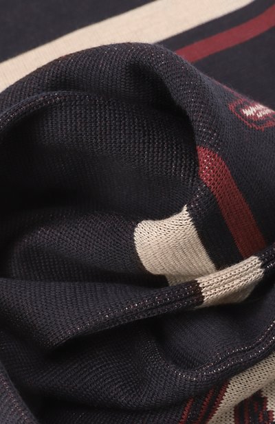 Шарф JUUN.J темно-синего цвета по цене 25750 руб., арт. JC5X8ZP01R, фото 3 Шарф JUUN.J, арт. JC5X8ZP01R, фото 3