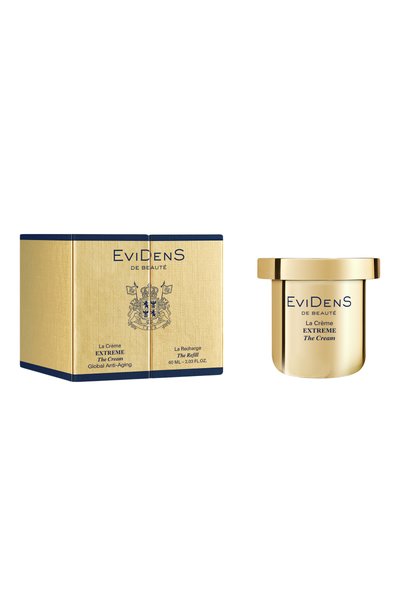 Сменный блок крема для лица extreme the cream (60ml) EVIDENS DE BEAUTE бесцветного цвета по цене 129000 руб., арт. 4570117113772, фото 2 Сменный блок крема для лица extreme the cream (60ml) EVIDENS DE BEAUTE, арт. 4570117113772, фото 2