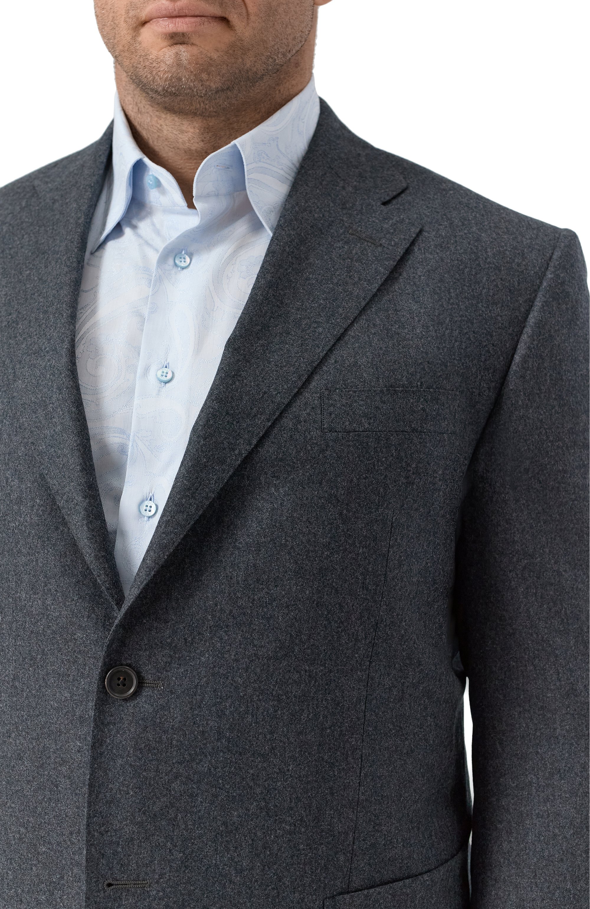 Шерстяной костюм CORNELIANI, арт. 266018-2618111_SET, фото 6