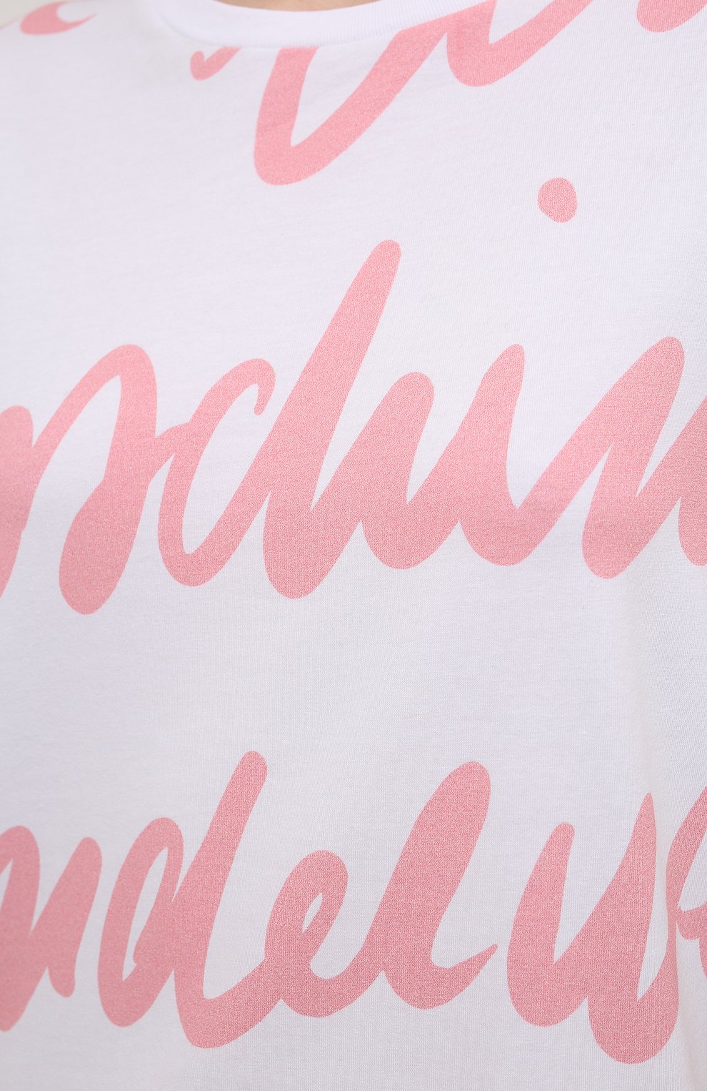 Хлопковая футболка MOSCHINO, арт. A1928/9012, фото 5