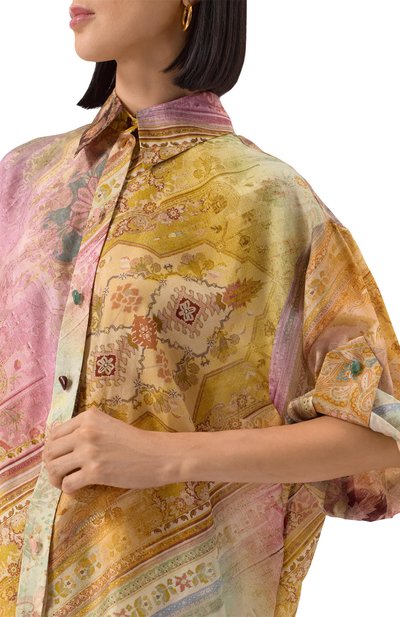 Шелковая рубашка ZIMMERMANN, арт. 0666TRS253, фото 5