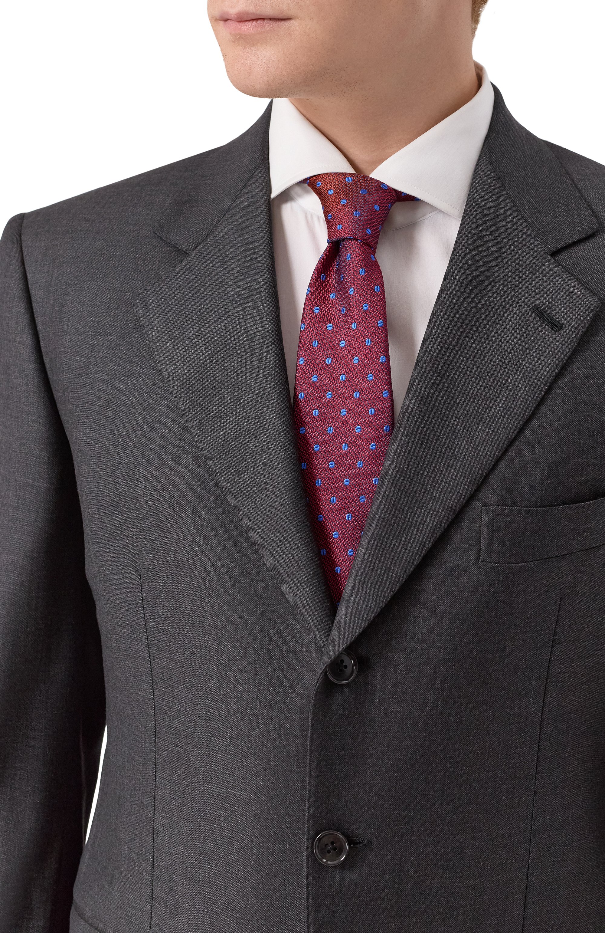 Шелковый галстук KITON, арт. UCRVKPC06L1306, фото 2