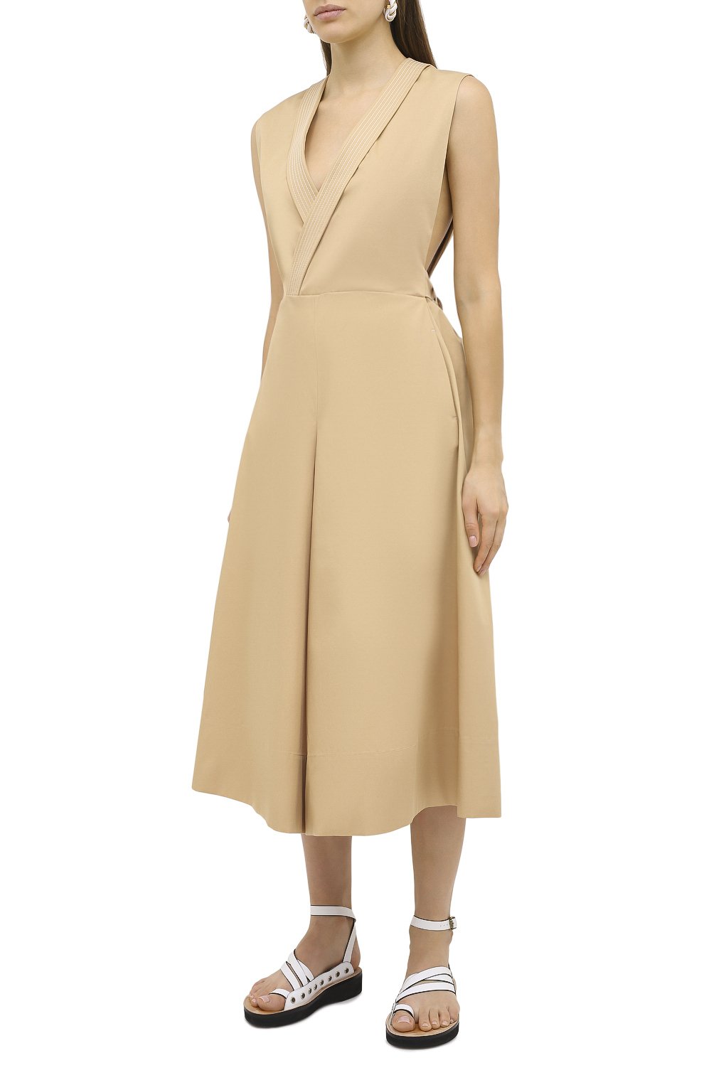 Хлопковый комбинезон LANVIN, арт. RW-JS505U-4469-A20, фото 3