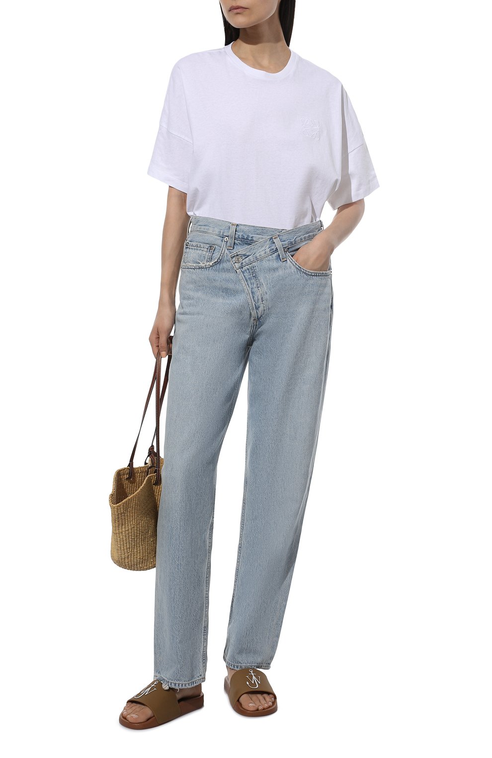 Резиновые шлепанцы JW ANDERSON, арт. ANW38009A/15039, фото 2