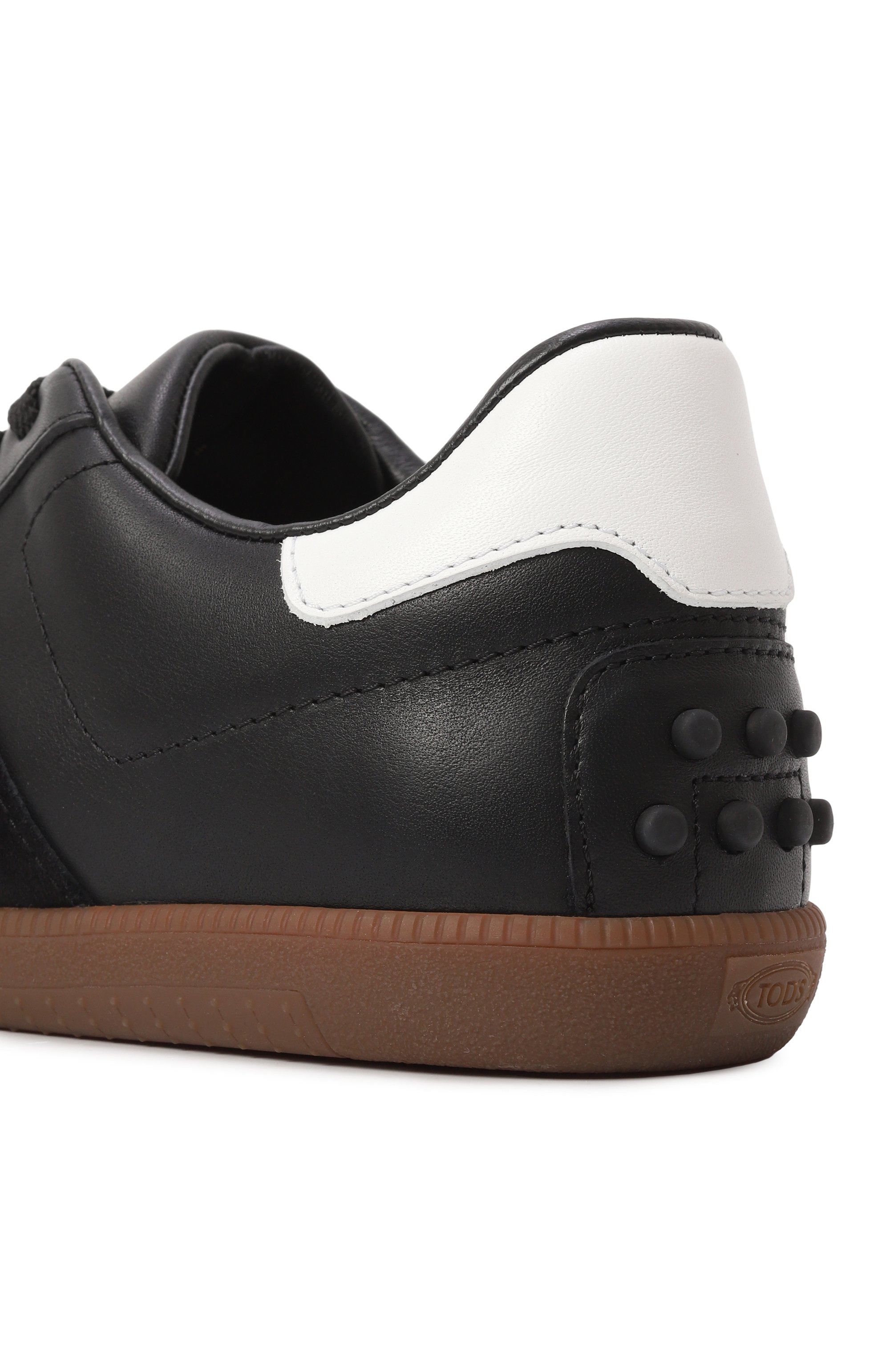 Кожаные кеды tabs TOD’S, арт. XXW68C0IJ20/BKB, фото 7