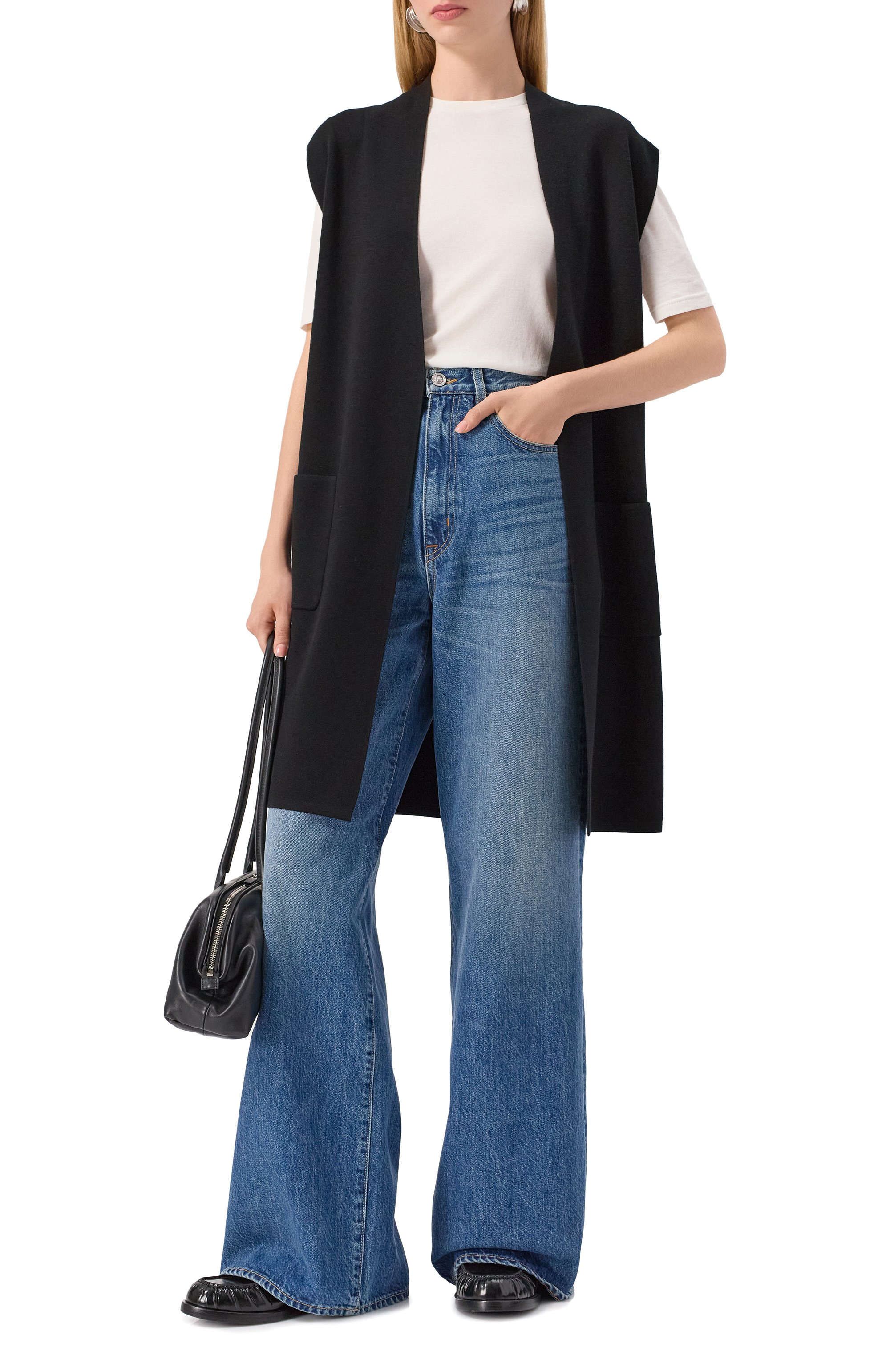 Жилет из вискозы MAX MARA STUDIO, арт. ABETE, фото 2