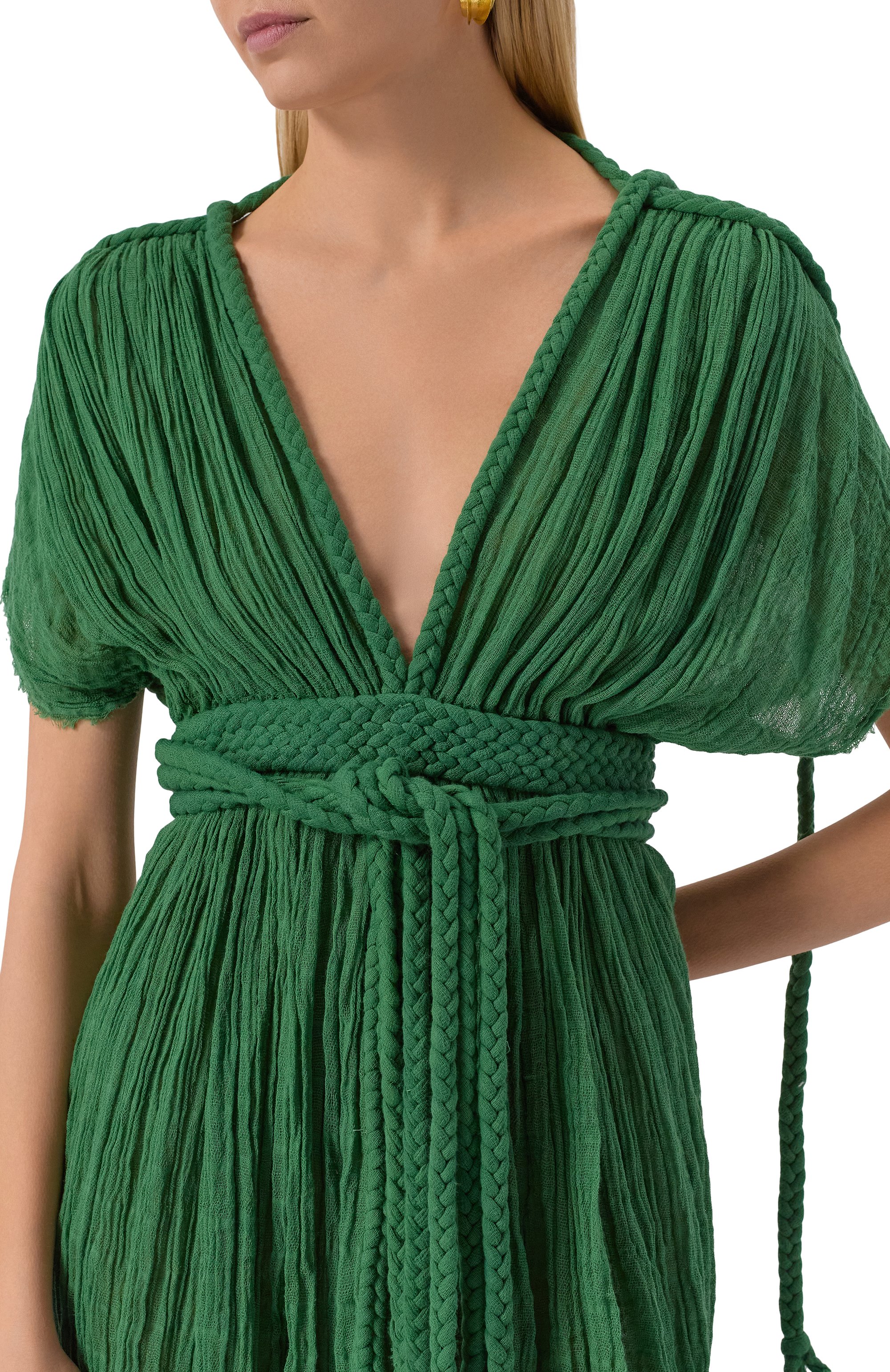 Хлопковое платье KASIA KULENTY, арт. ATHENA MINI DRESS, фото 5