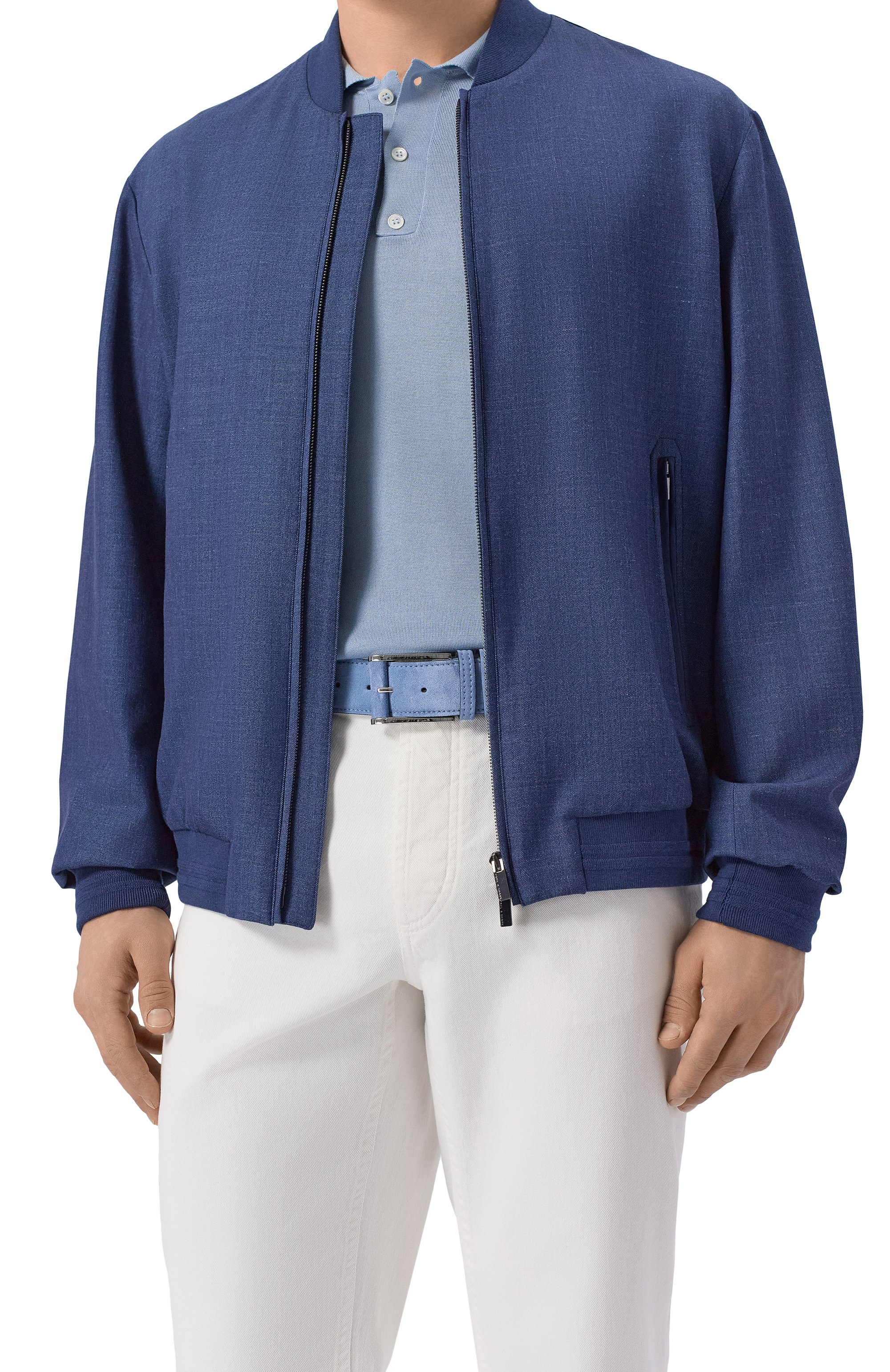 Замшевый ремень KITON, арт. USC7140N00108, фото 2