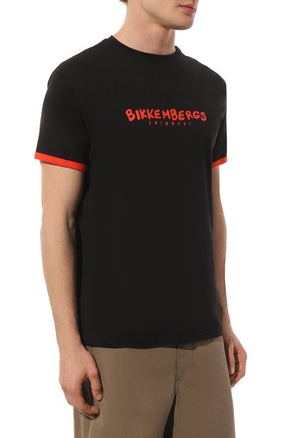 Хлопковая футболка DIRK BIKKEMBERGS, арт. BKK3MTS01, фото 3
