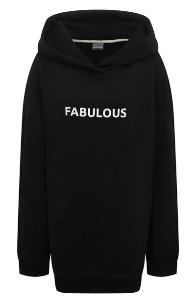 Женский хлопковое худи SEVEN LAB, арт. HMO F-G01 black