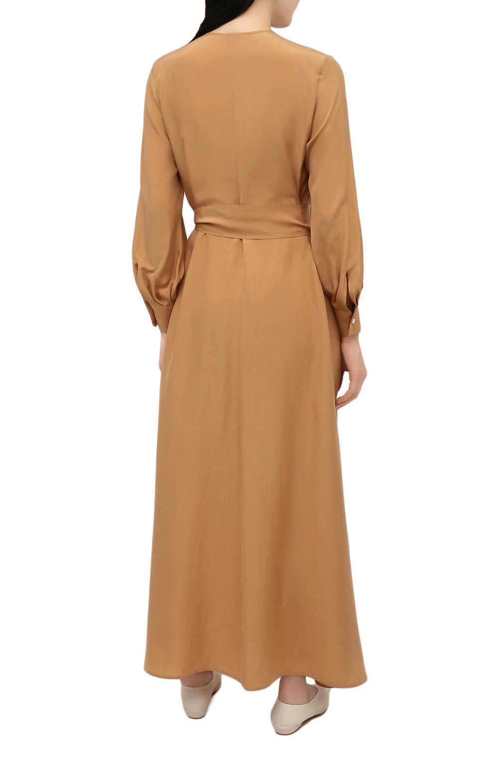 Шелковое платье KITON, арт. D51332K09T62, фото 4