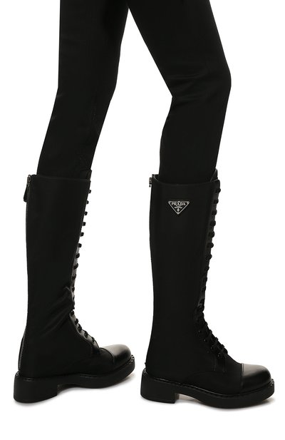 Комбинированные сапоги PRADA, арт. 1W906M-3LLB-F0002-D050, фото 3