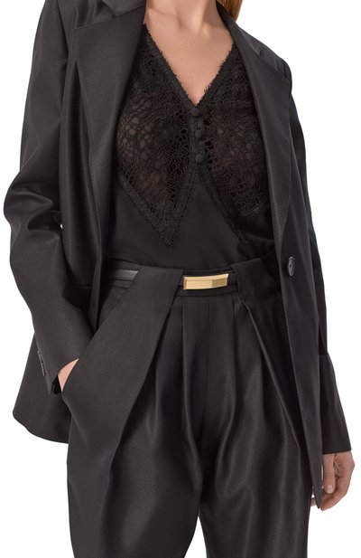 Кожаный ремень MVST черного цвета по цене 31900 руб., арт. 67D.0007/SETA, фото 2 Кожаный ремень MVST, арт. 67D.0007/SETA, фото 2