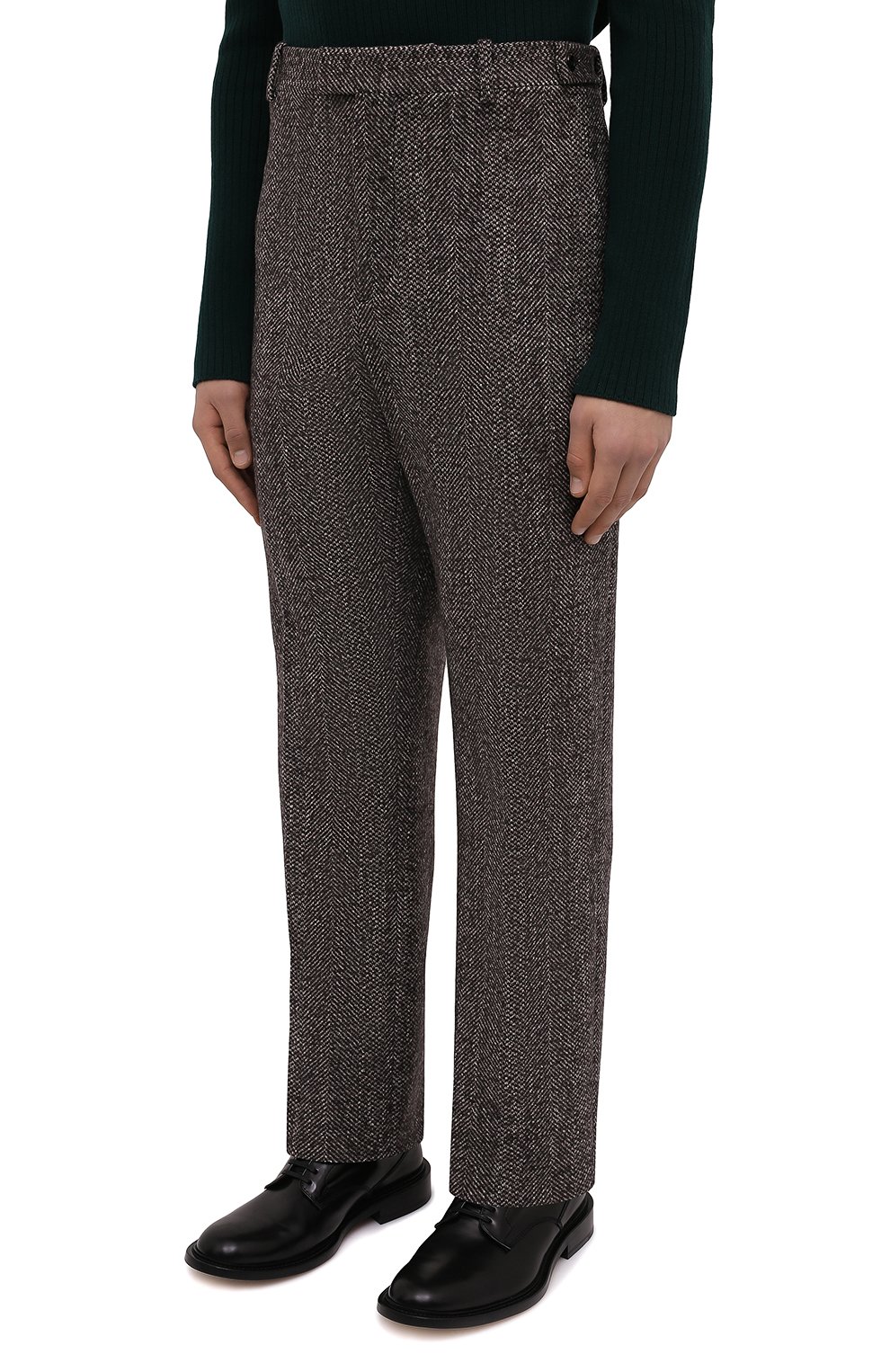 Брюки из шерсти и шелка BOTTEGA VENETA, арт. 659698/V12N0, фото 3