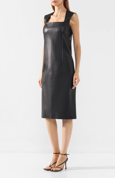 Кожаное платье BOTTEGA VENETA, арт. 585767/VKHD0, фото 3