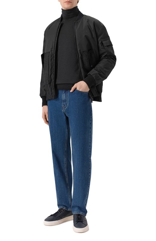 Шерстяная водолазка Andrea Campagna M5625-6301 Чёрный  M5625-6301 Фото 2