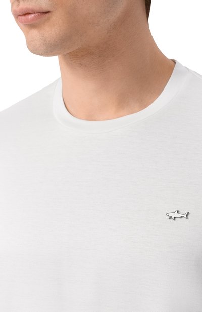 Хлопковый лонгслив PAUL&SHARK, арт. 26411018_001, фото 5