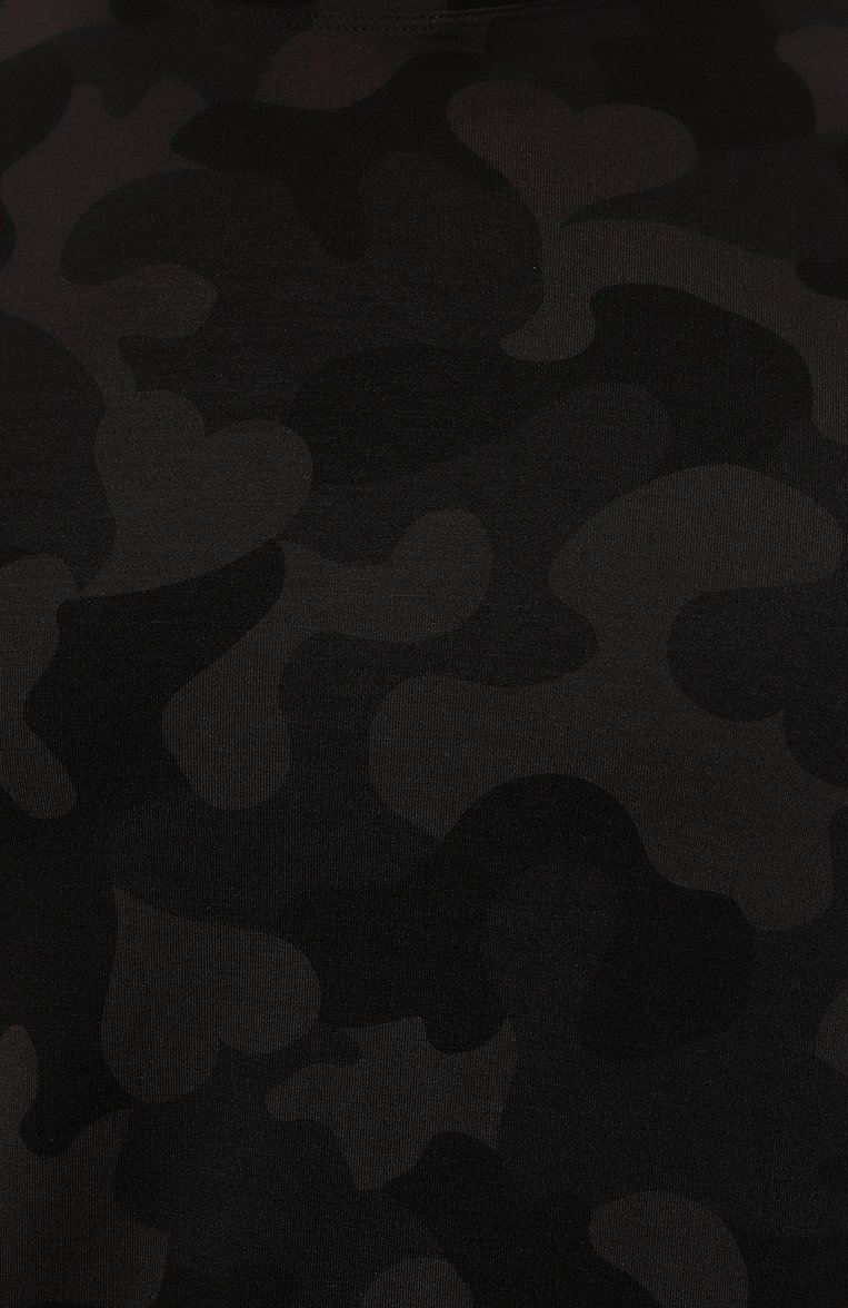 Мужская футболка DEREK ROSE темно-серого цвета, арт. 3048 | Фото 5 (Длина (для топов): Стандартные; Рукава: Короткие; Материал внешний: Синтетический материал; Кросс-КТ: домашняя одежда)