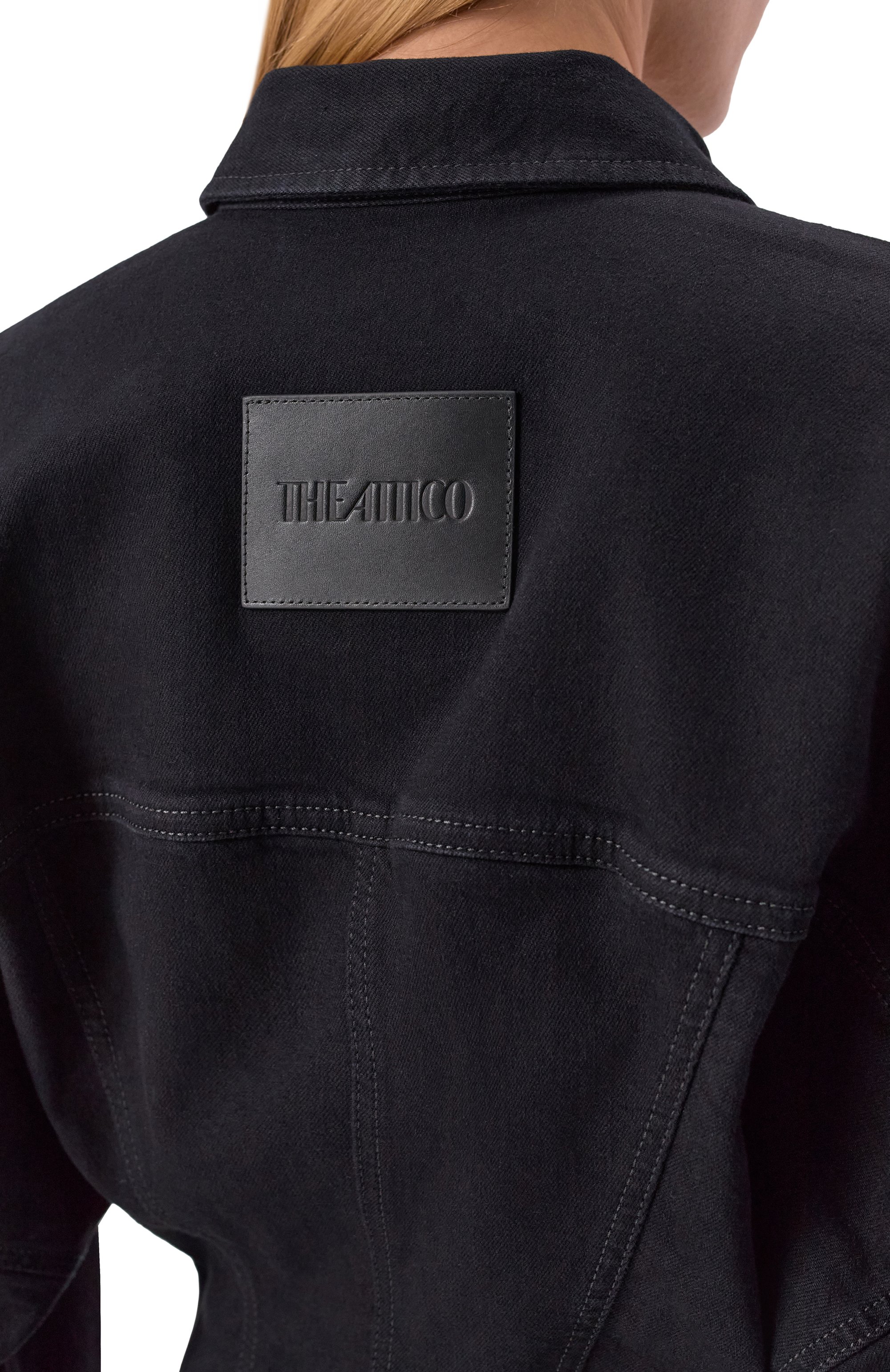 Джинсовое платье THE ATTICO, арт. 260WCA00482/DDS002AA, фото 4