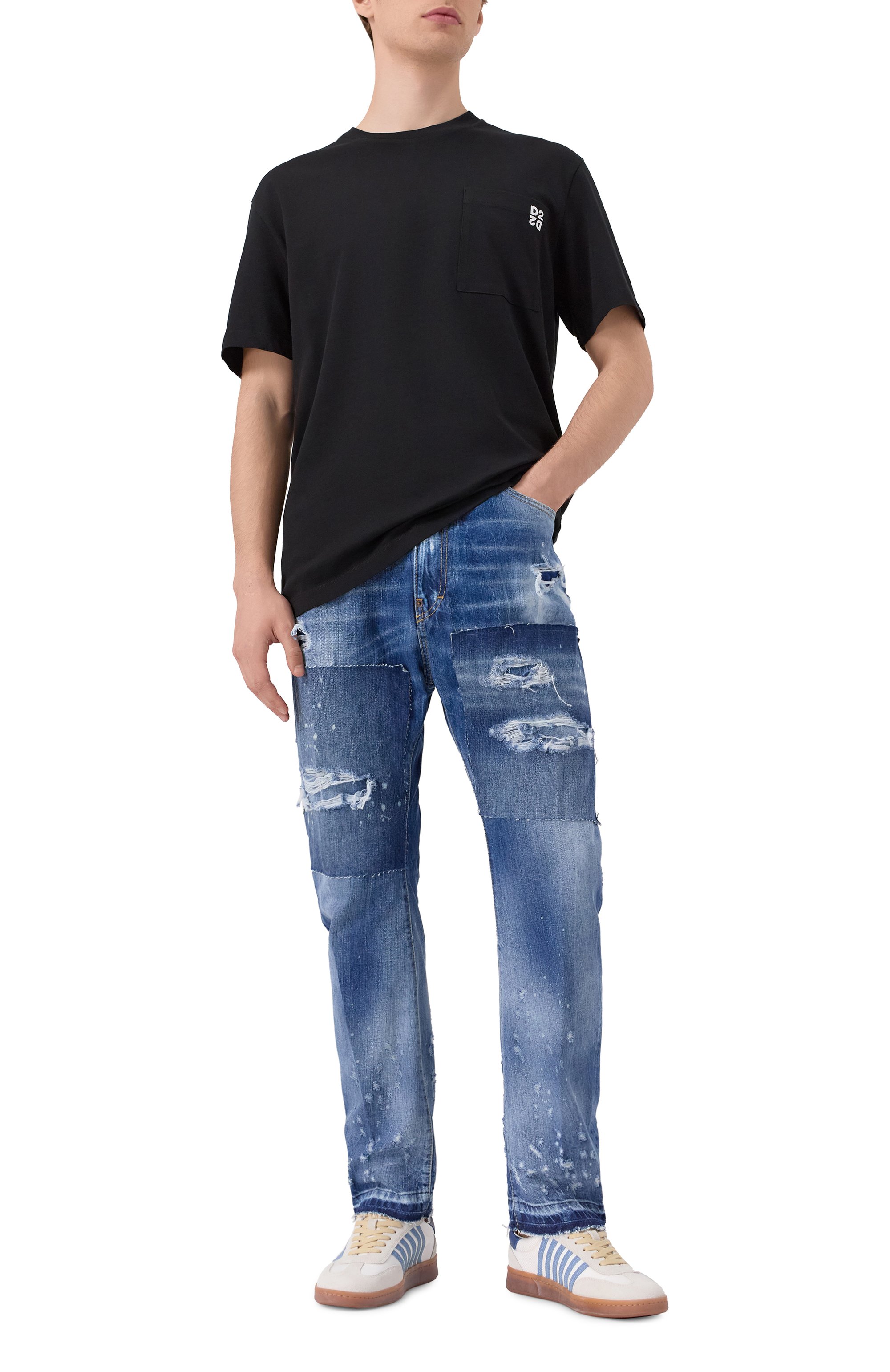 Джинсы london bro DSQUARED2, арт. S74LB1763/D30011, фото 2