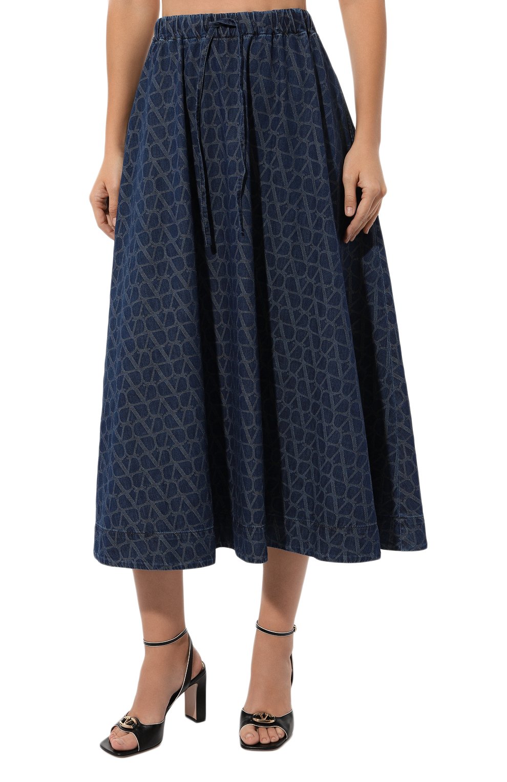 Джинсовая юбка VALENTINO, арт. 5B3DD17V8M9, фото 3