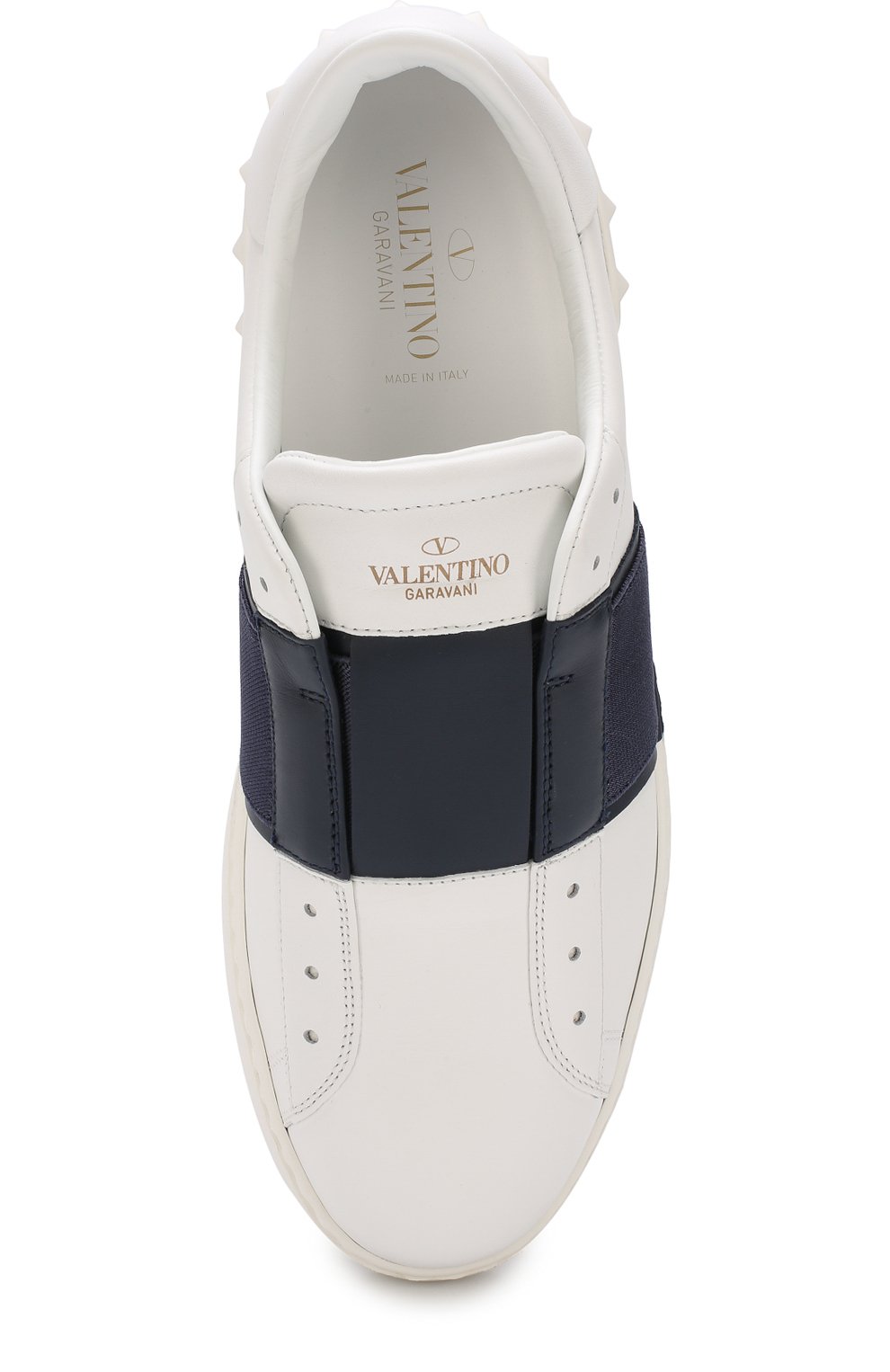 Кожаные кеды open без шнуровки VALENTINO, арт. PY2S0938/BVC, фото 5