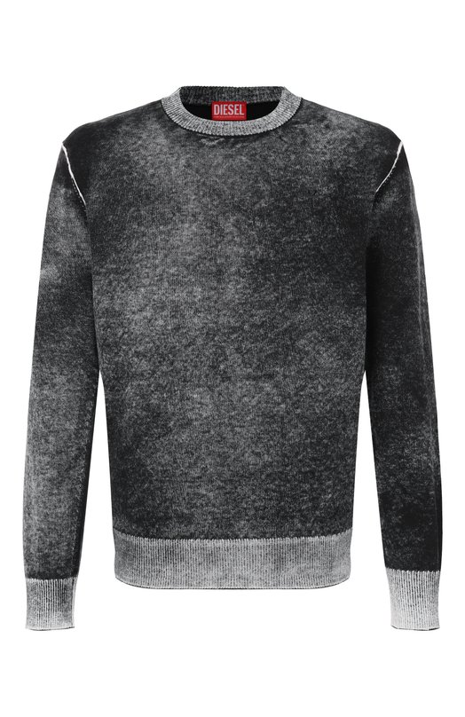 Хлопковый джемпер Diesel A21747/0BKCB Серый A21747/0BKCB