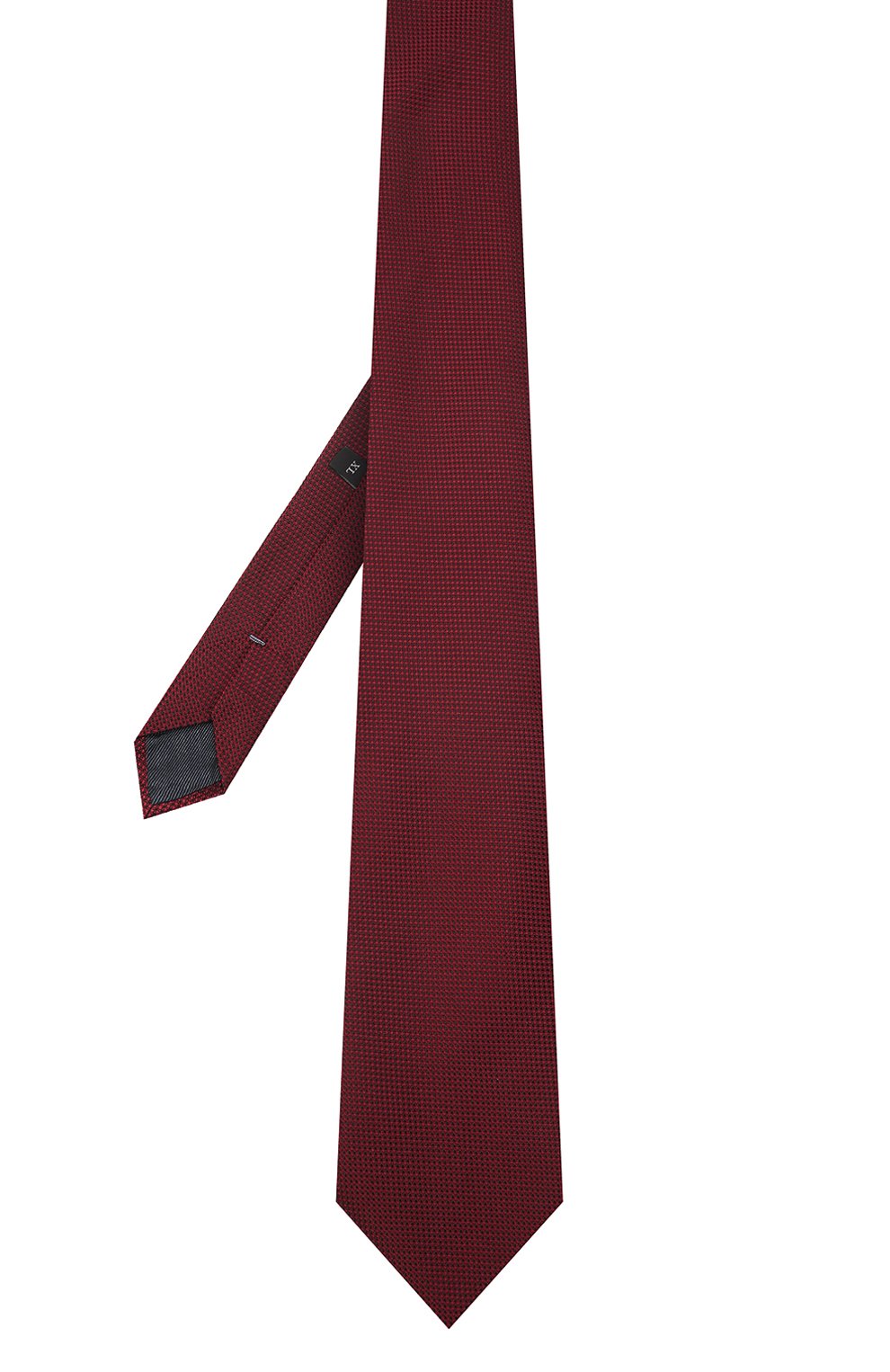 Шелковый галстук ZEGNA бордового цвета по цене 19950 руб., арт. Z3D00T/1XW, фото 3 Шелковый галстук ZEGNA, арт. Z3D00T/1XW, фото 3