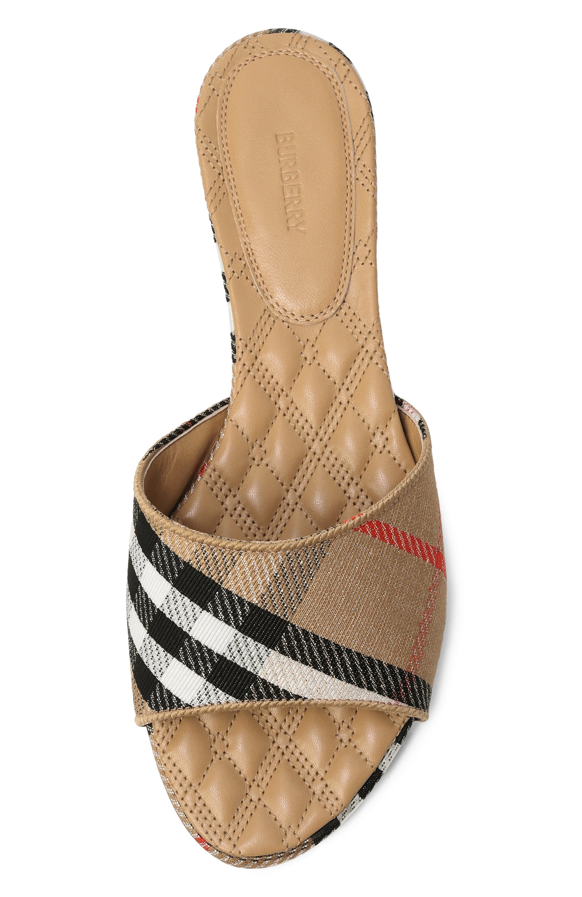 Текстильные шлепанцы sloane BURBERRY, арт. 8119528, фото 6