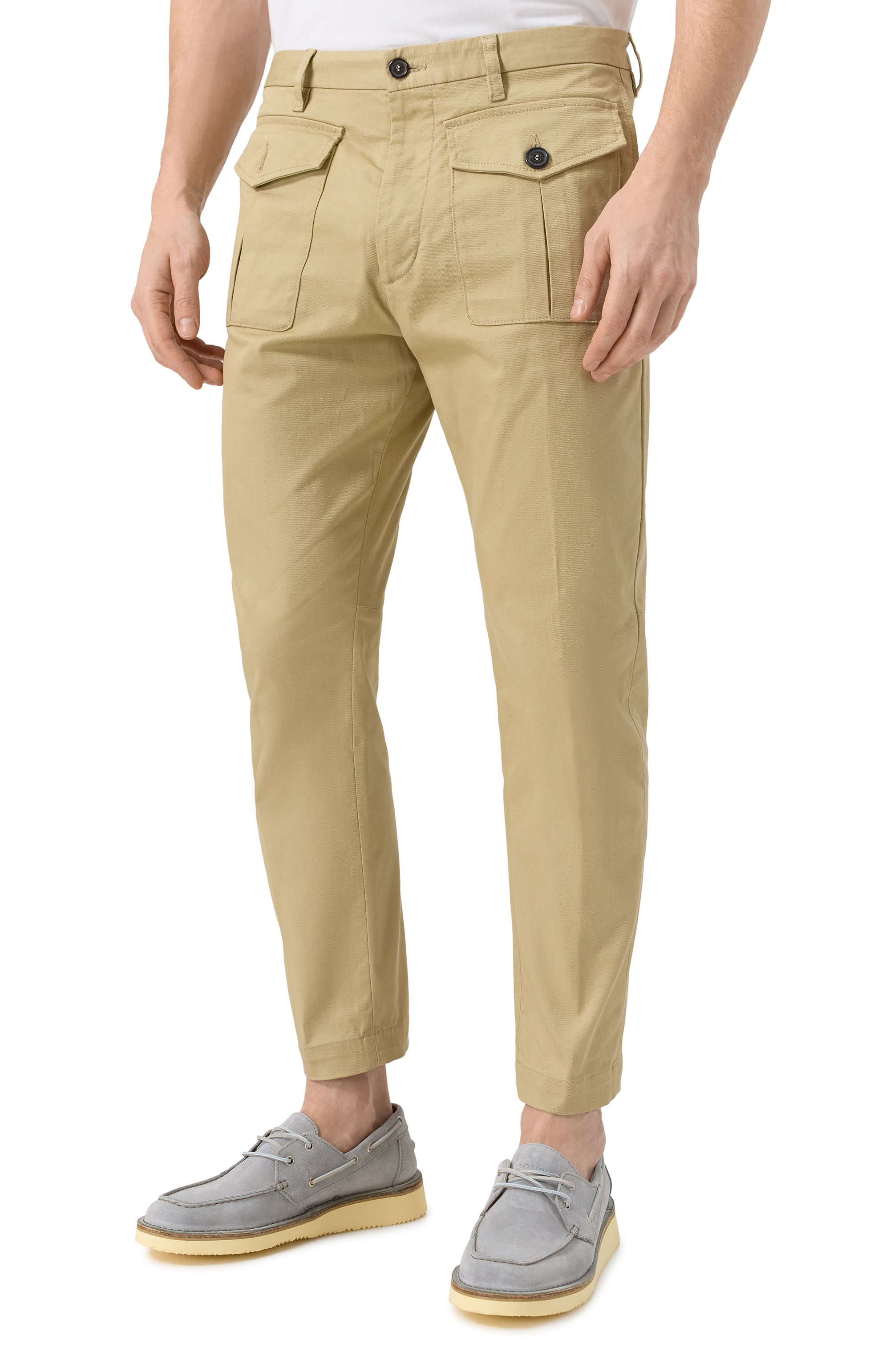 Хлопковые брюки DSQUARED2, арт. S74KB0996/S39021, фото 3