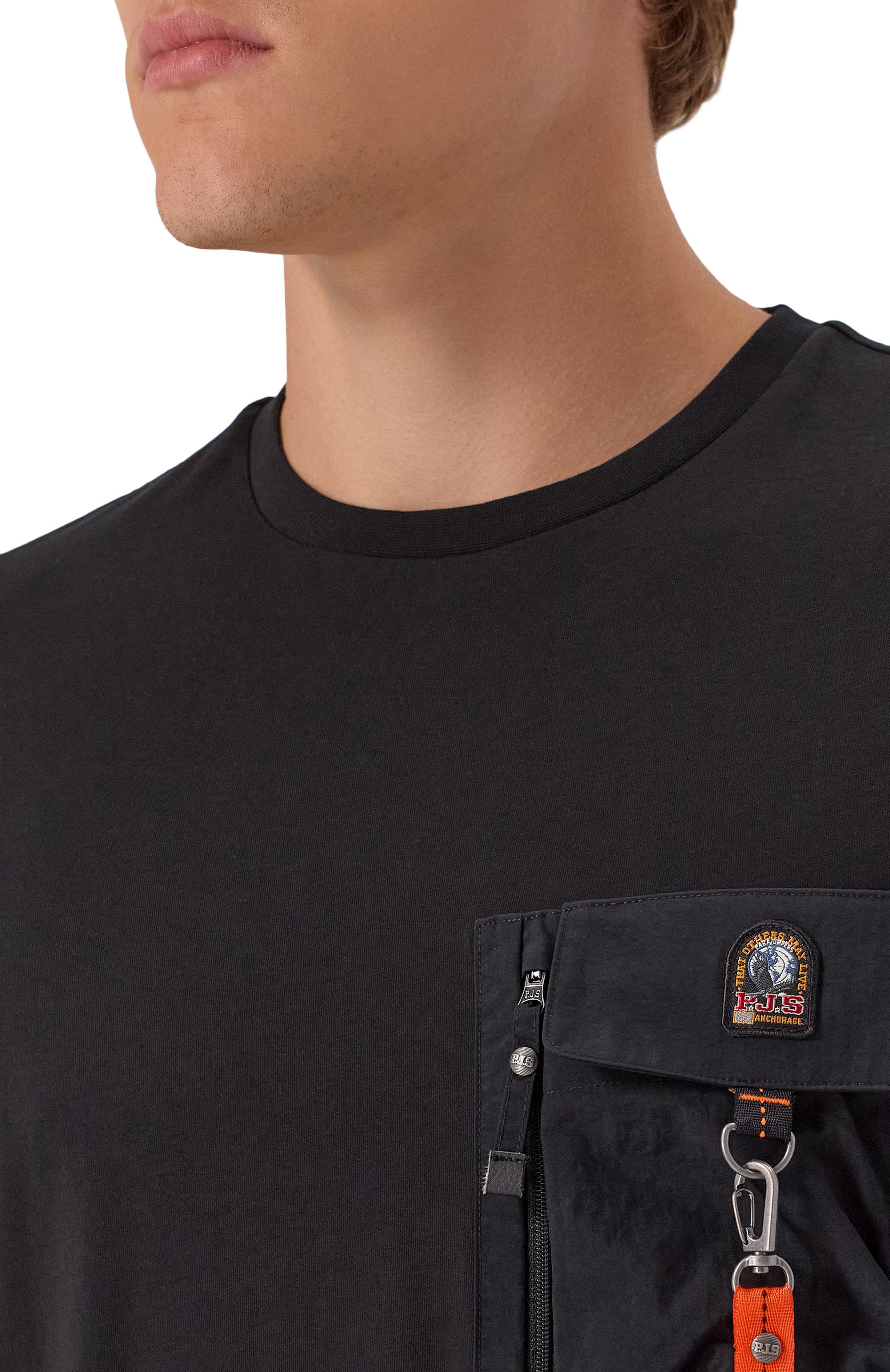 Хлопковая футболка PARAJUMPERS, арт. 25WMPMTSRE07, фото 5