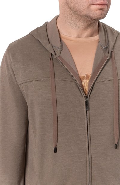 Толстовка из хлопка и шелка STEFANO RICCI, арт. K919072FCR/T26206, фото 5