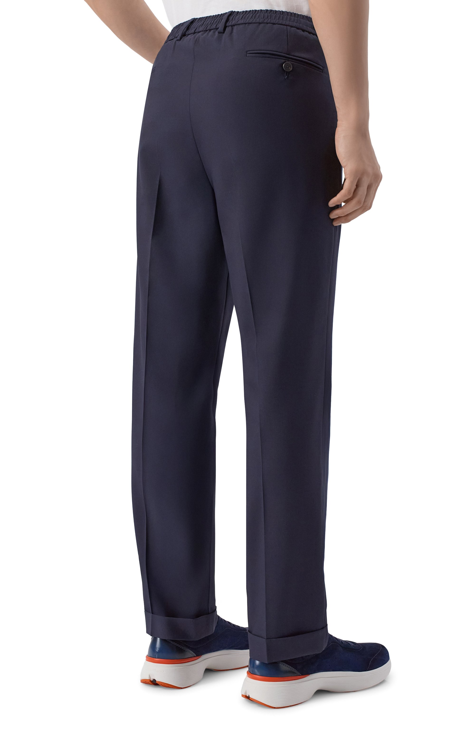 Шерстяные брюки GRAN SASSO, арт. 76115/58906, фото 4