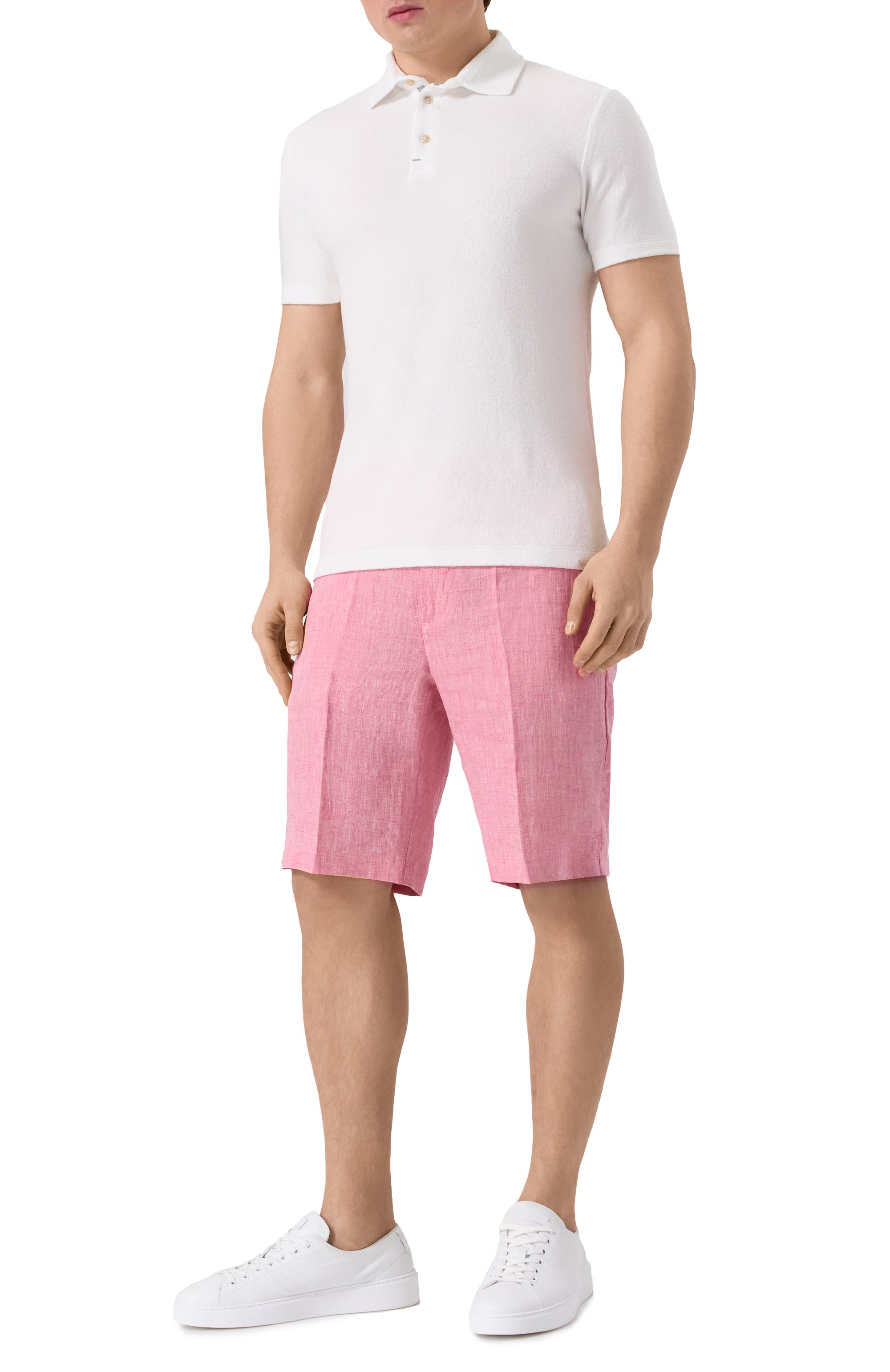 Льняные шорты PAUL&SHARK, арт. 25414042, фото 2