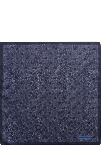 Мужской шелковый платок с принтом ZEGNA, арт. Z2I15/39A