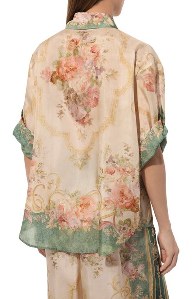 Шелковая блузка ZIMMERMANN, арт. 8624TRS242, фото 4