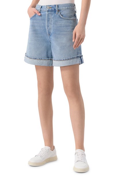 Джинсовые шорты AGOLDE, арт. A91971601, фото 3