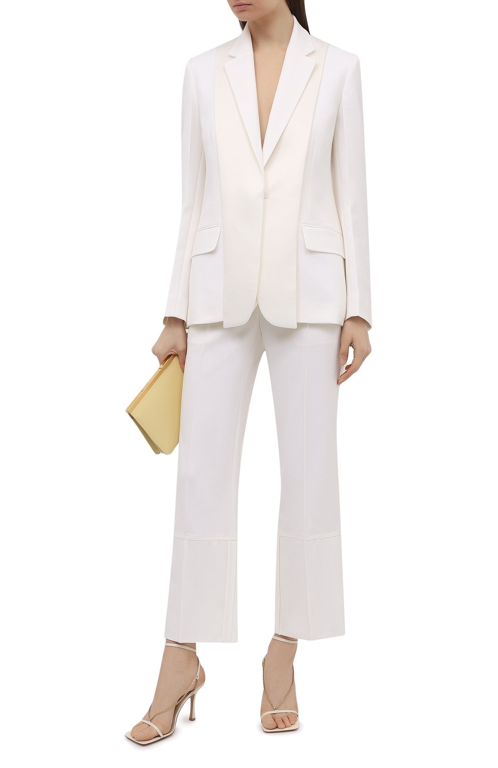 Шерстяные брюки VICTORIA BECKHAM, арт. 1221WTR002763B, фото 2