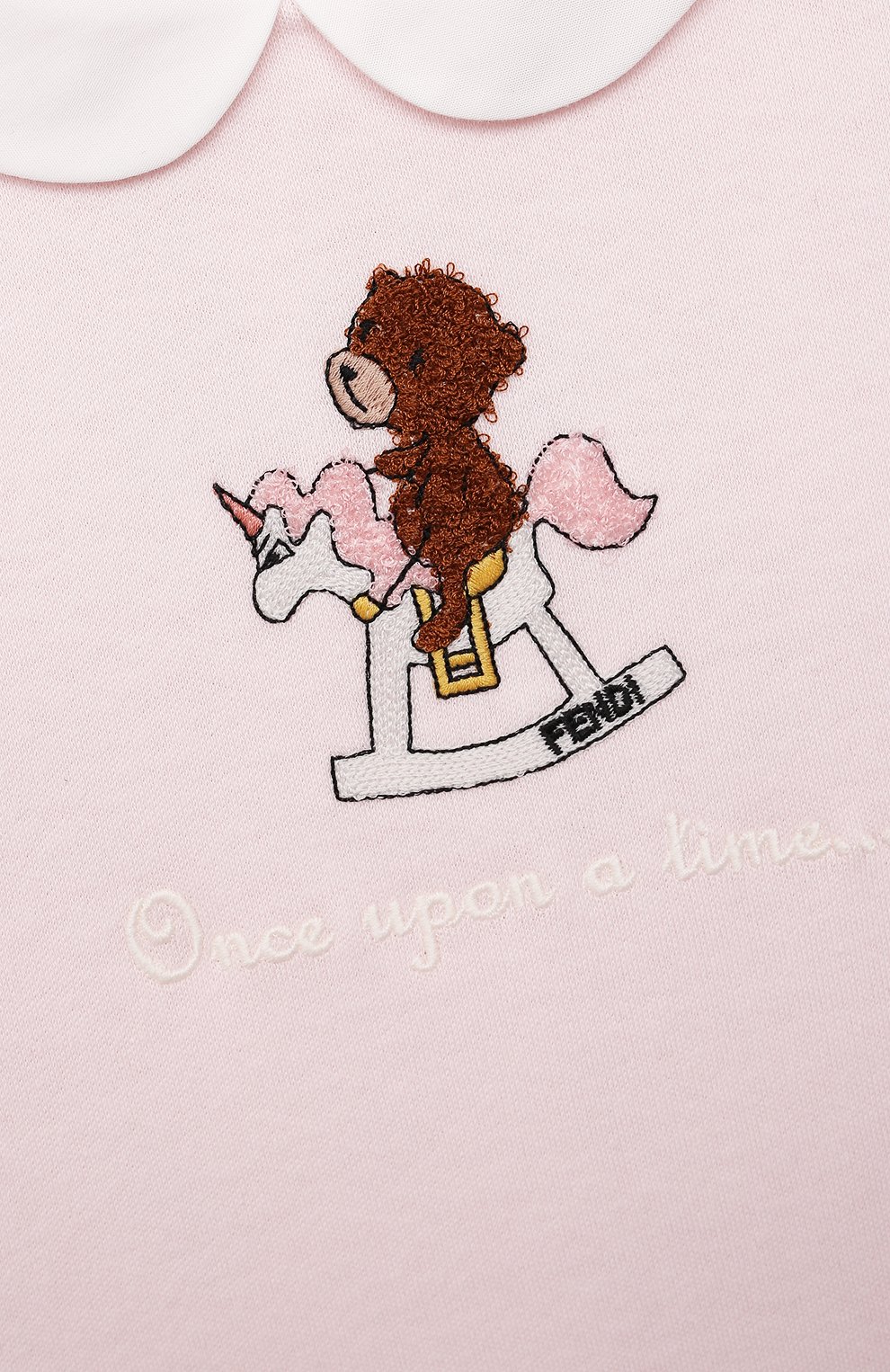 Хлопковое платье FENDI, арт. BFB377/A8LK/12M-24M, фото 3