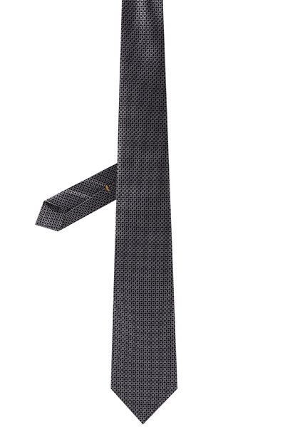 Шелковый галстук CANALI фиолетового цвета по цене 23000 руб., арт. 26/HJ03924, фото 3 Шелковый галстук CANALI, арт. 26/HJ03924, фото 3