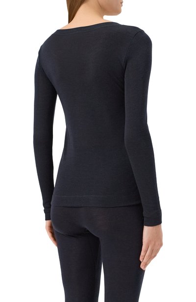 Лонгслив из шелка и кашемира HANRO, арт. 071655, фото 4