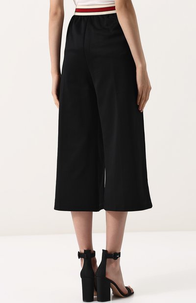 Укороченные брюки с контрастным поясом GUCCI, арт. 502295/X9N69, фото 4