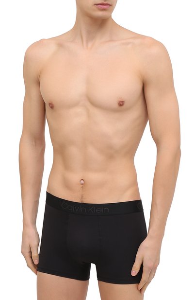 Хлопковые боксеры CALVIN KLEIN черного цвета по цене 4995 руб., арт. NB1932A, фото 2 Хлопковые боксеры CALVIN KLEIN, арт. NB1932A, фото 2