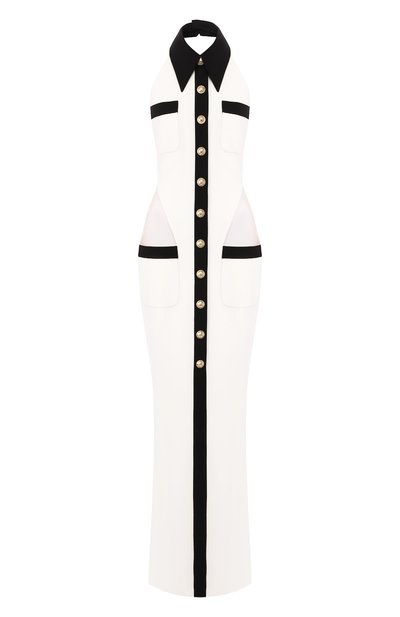 Женское платье из вискозы BALMAIN, арт. TF16766/V089