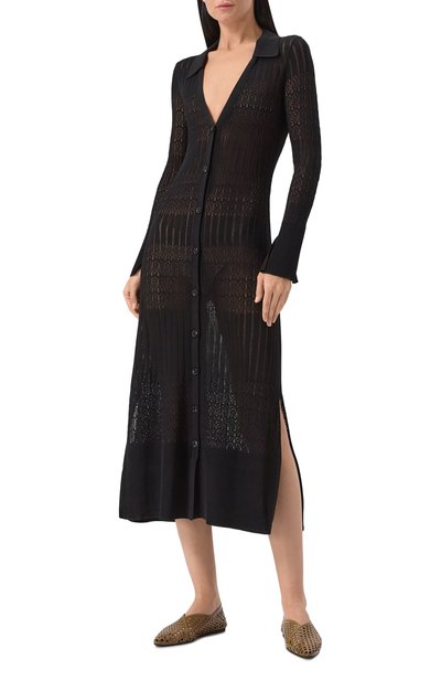 Платье из вискозы BOSS ORANGE, арт. 50535494, фото 3