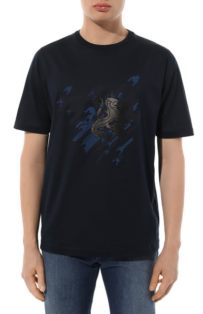 Хлопковая футболка ZILLI, арт. TSR001M0110VPP000, фото 3