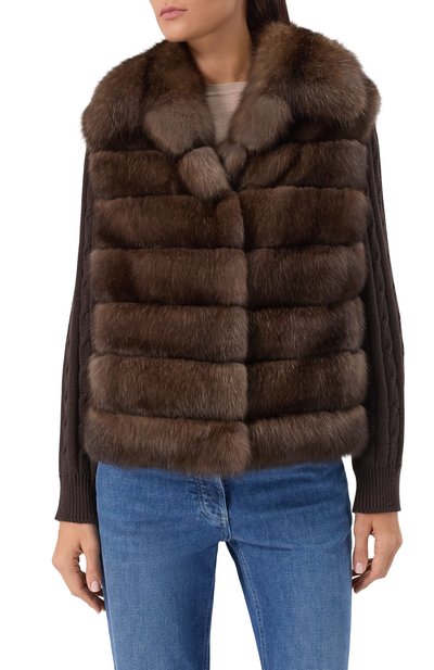 Шуба из соболя VICTORIA KUSENKOVA, арт. 763579103626, фото 3