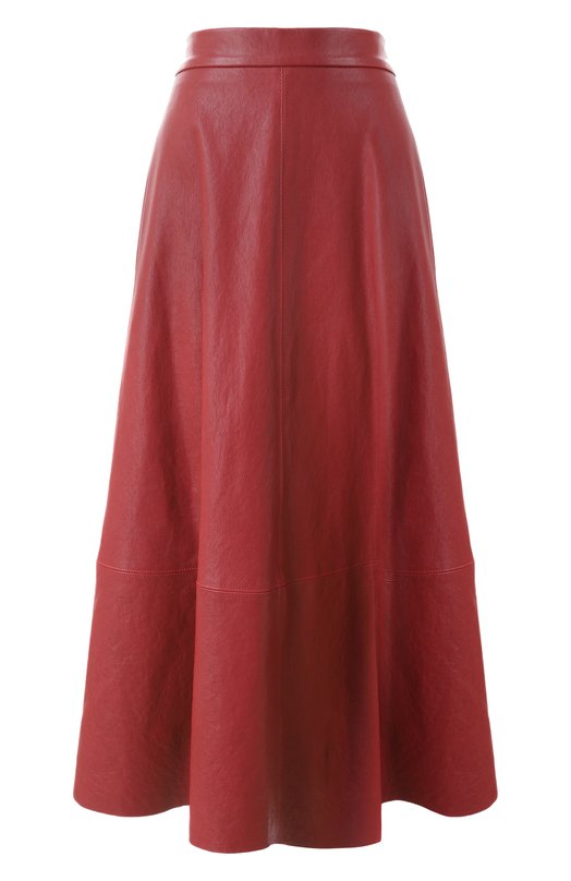 Кожаная юбка Brunello Cucinelli M0CCKG3748 Красный M0CCKG3748