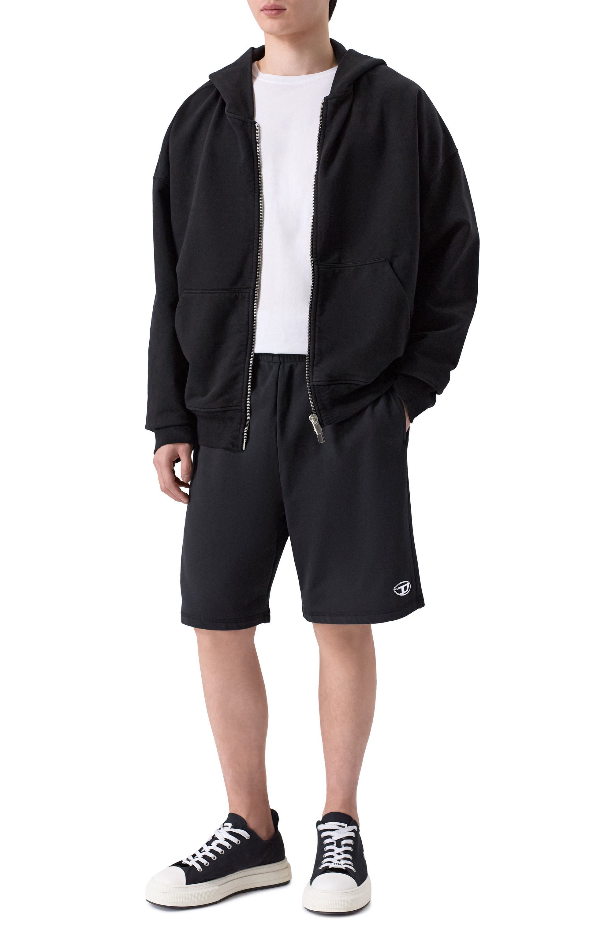 Хлопковые шорты DIESEL, арт. A21795/0BKBW, фото 2